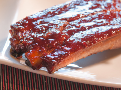 Blackberry Jalapeno BBQ St. Louis Spare Ribs